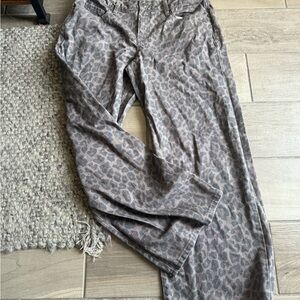 Wild Fable Brown Leopard Print Men's Chinos